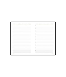 Ежедневник А5 недатированный «Mercury» ярко-синий