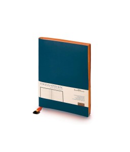 Ежедневник А5 недатированный «Mercury» темно-синий navy