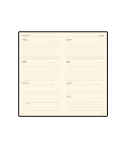 Еженедельник А6 недатированный «Megapolis Velvet» коричневый