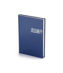 Ежедневник А5 датированный «Бумвинил» 2020 синий