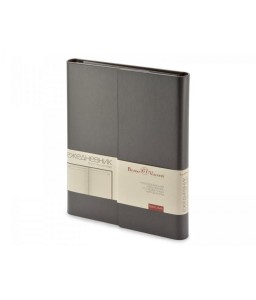 Ежедневник недатированный с магнитным клапаном А5 'WALTZ' темно-серый