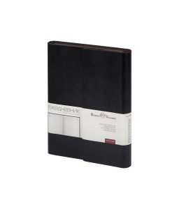Ежедневник недатированный с магнитным клапаном А5 'WALTZ' черный