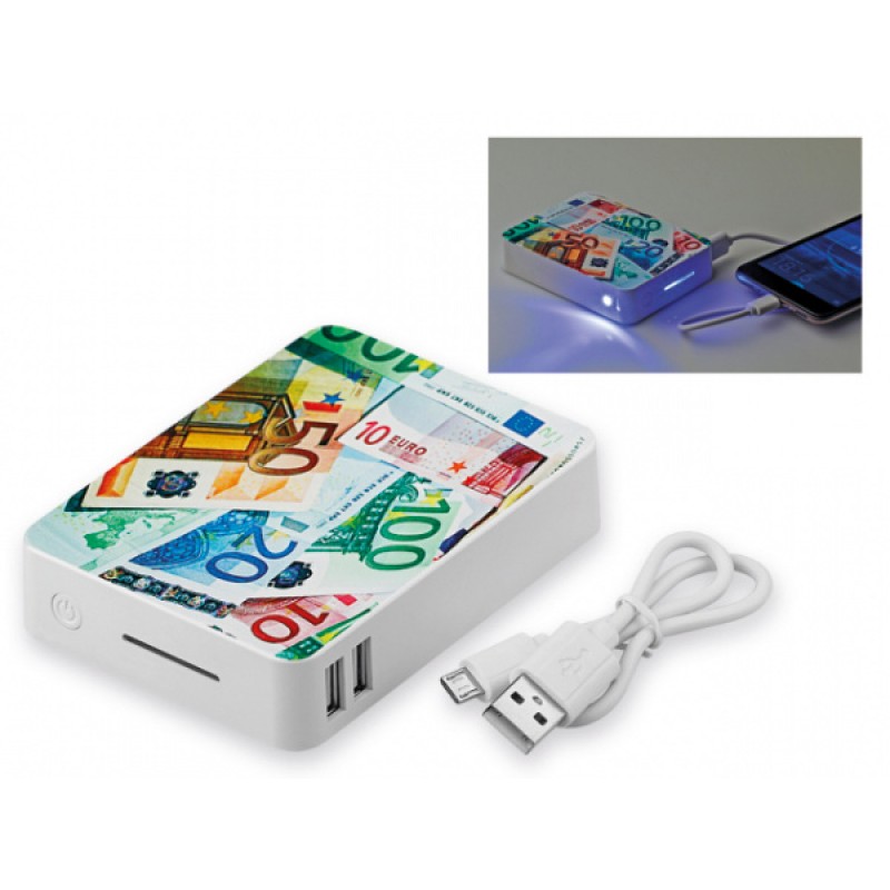 Универсальный аккумулятор для смартфона, 10000 mAh